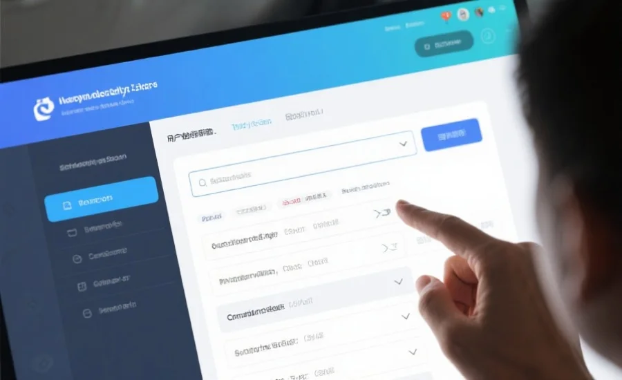 用户在开奖结果页面输入条件进行搜索，界面突出显示搜索结果